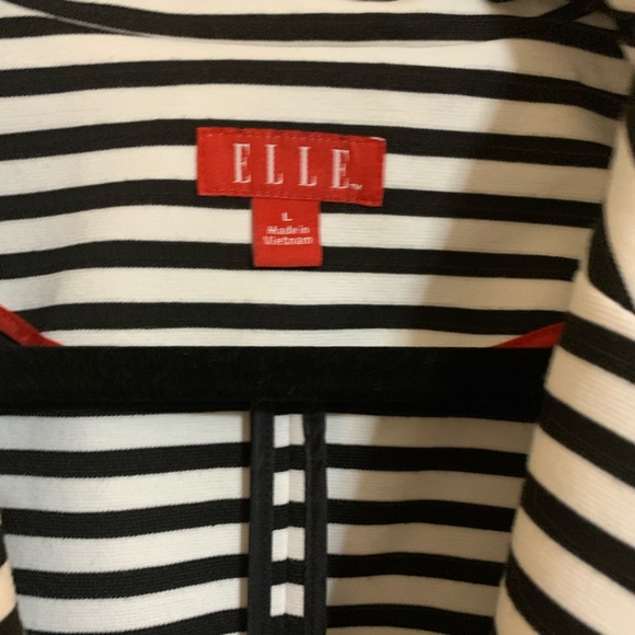 Elle Striped Peplum Blazer - Picture 6 of 8